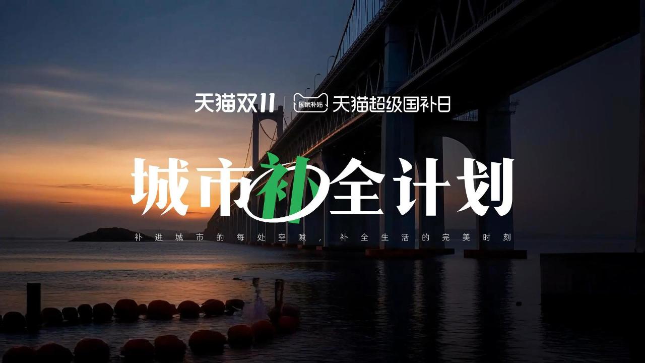 天猫 双 11 城市补全计划案例封面